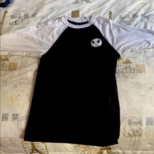 Jack skellington shirt.